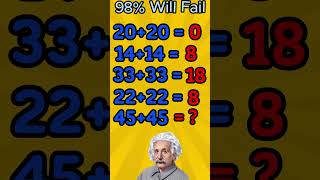 Iq Test 10 - Only for genius Math brain Test 2023 #braintest #trending #yt #maths #iqtest #shorts
