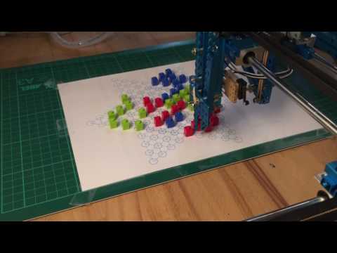 Play Chinese Checkers by Makeblock XY Plotter