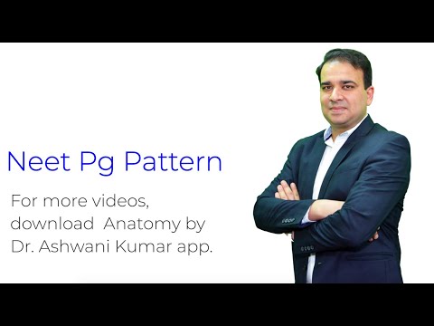 NEET PG Pattern 2019 - Anatomy