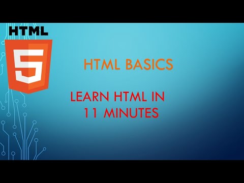 HTML Tutorial For Beginners | HTML Structure | HTML Basics