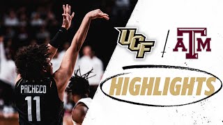 UCF Men’s Basketball, 86 vs. Texas A&M, 74  // FULL GAME HIGHLIGHTS // Nov. 14, 2025