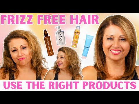 Get Your FINE Hair FRIZZ FREE. Selecting the RIGHT Frizz Products for FINE or THICK Hair.
