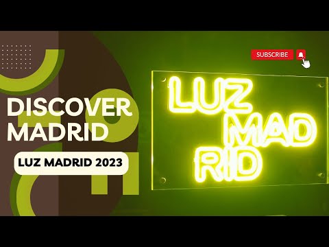 LUZ MADRID 2023 - Madrid Spain - Discover Madrid - Plaza España - Retiro Park