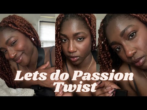 let’s do passion twist (protective hairstyle) || Nitaa M.
