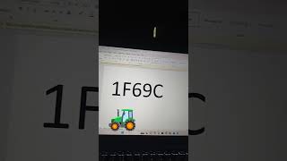 🚜 tractor Symbol ms Word shortcut key #computertricks #mstricks #microsoft #trending #windows #excel
