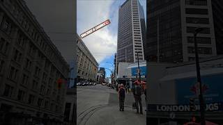 Vancouver Downtown 🇨🇦 #Granville #Cityview #canada #travel #shorts