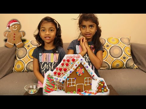E-Z Build Gingerbread House Kit | Unbox and Decorate