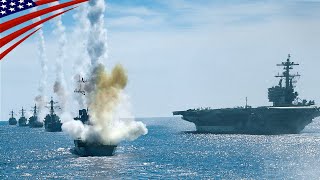 Trump Watches U.S. Navy Sea Power – “Titans of the Sea” Presidential Review (Day & Rehearsal)
