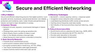 [3-12] Secure and Efficient Networking