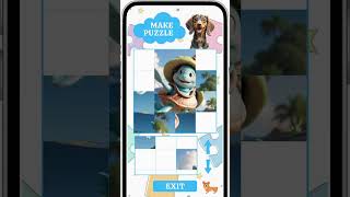 Unleash laughter and learning with our "Puzzle 4x4" FREE game for kids aged 3-8! 🧩🎠