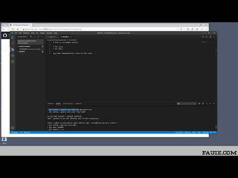 Visual Studio Code with Github integration