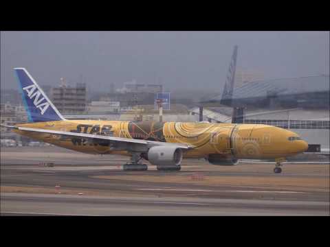 ANA BOEING777-200 JA743A スターウォーズ塗装