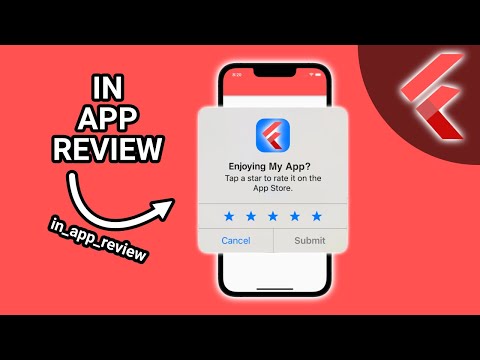 Flutter Tutorial - In App Review (in_app_review) #Flutter #AppDevelopment #Dart
