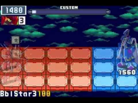 Megaman Battle Network 6 Cy BEast Gregar - VS JudgeMan.EXE RV