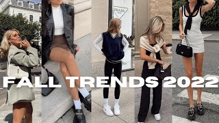 FALL FASHION TRENDS 2022 *what to wear & fall wardrobe essentials* pinterest fall fashion inspo