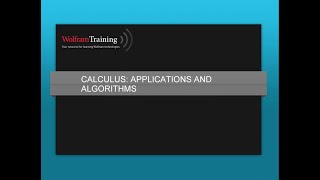 Calculus Concepts and Applications (Part2 - Calculus: Applications and Algorithms)