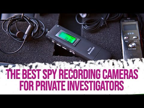 #spycameras #secretcameras The Best Spy Recording Cameras for Private Investigators