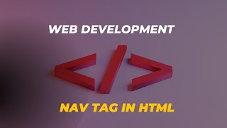 34-how to use nav tag on html