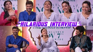 The Girlfriend Team Diwali Special Interview | Rashmika, Dheekshith, Rahul Ravindran, Chinmayi