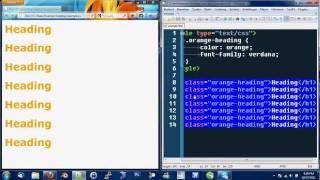 CSS introduction: classes and ids (english)