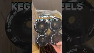 Electric Skateboard Wheel Delivery 110mm 74a Kegel Wheels #electricskateboard #esk8 #skateboarding