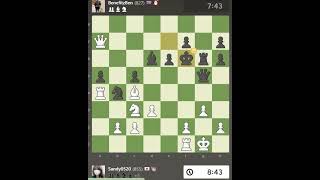 he was winning but ...#chessreview #chessnewbie #foryou #chess #chessanalysis  #checkmatetraps