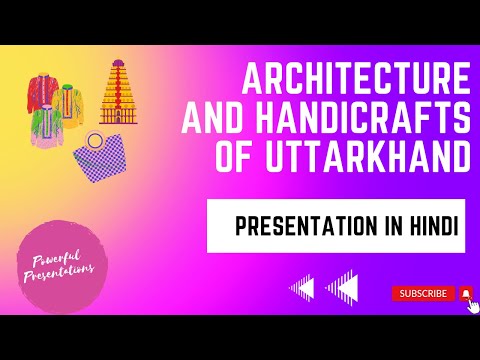 Architecture and Handicrafts of Utarakhand | Project | Hindi
