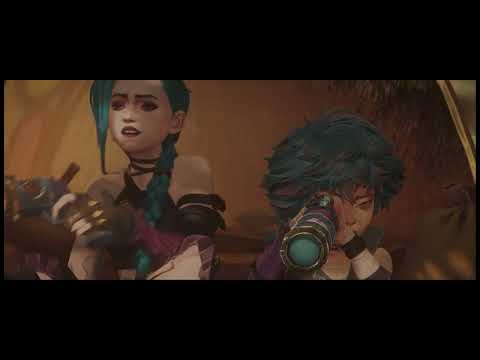 Jinx and Isha rooftop scene. but with the Sisters Theme