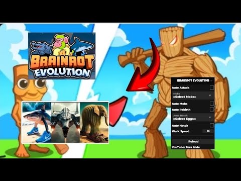 ROBLOX BRAINROT EVULATION SCRIPT | FAST ATTACK AUTO REBIRTH AND MORE... (NO KEY) SCRIT IN COMMENTS