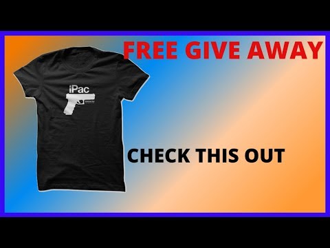 Free IPac T-shirt👚| Free Give Away.🔥🔥