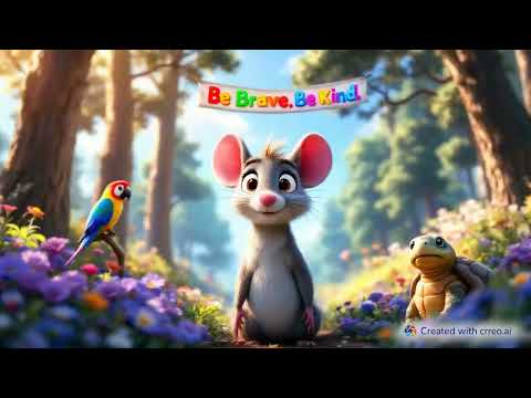 Milo's Adventure: Learning Courage and Boundaries in the Friendly Forest