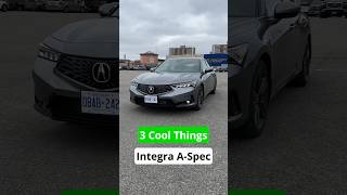 3 Cool Things About the 2024 #AcuraIntegra A-Spec