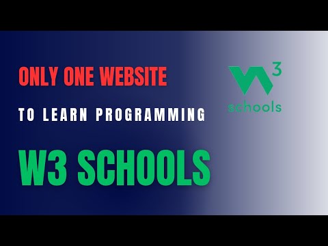 About w3 schools website || how to use || how to find free courses