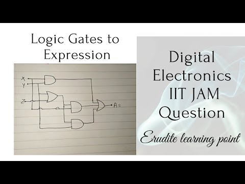 Semiconductor electronics class 12 2021-2022  | Logic Gate to Boolean Expression simplification |