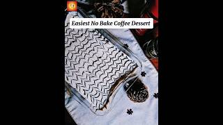 Try this super easy and delicious no-bake coffee dessert! ☕🍪Perfect for coffee lovers❤️