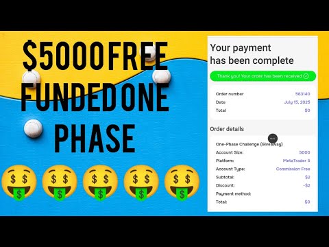 No deposit Bonus $5000 Dari Instant Funded -  Gratis Tanp Modal