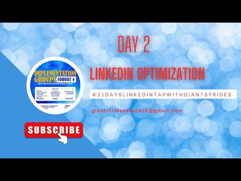 LinkedIn Optimization Training for Educators