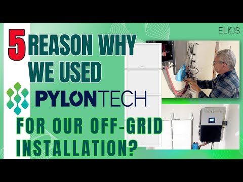 Part1:Stunning Off-Grid Setup with Pylontech Pelio Batteries & Elios Inverter!