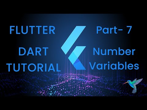 Dart Tutorial in Hindi ! Number Variables ! Integer & double