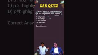 CSS class #css#cssinterview #cssquiz #programmingwithrakesh