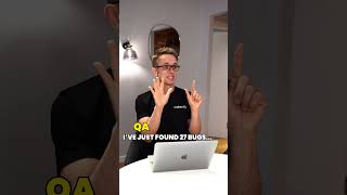 Did he fix all the bugs?🙃 #sdet #qaengineering #qaengineer #it