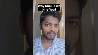 Why Should we Hire You? #interview #questions #hrround #hrinterview #reel #shorts #hireright