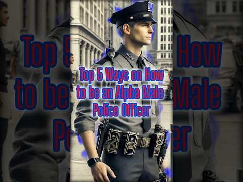 Top 5 Ways on How to Be an Alpha Male Police Officer #DailyDoseCereal