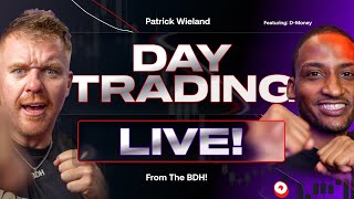 Day Trading LIVE! WORKING!!!