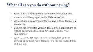8 Do I have to pay to Microsoft to learn Azure