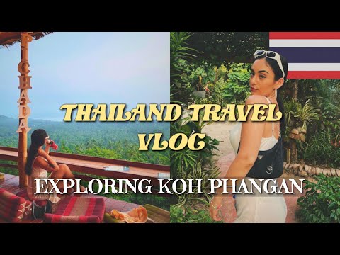 Thailand 2023 Travel Vlog #4 | Chill Birthday on the Beach | Apichada Viewpoint Bar Koh Phangan