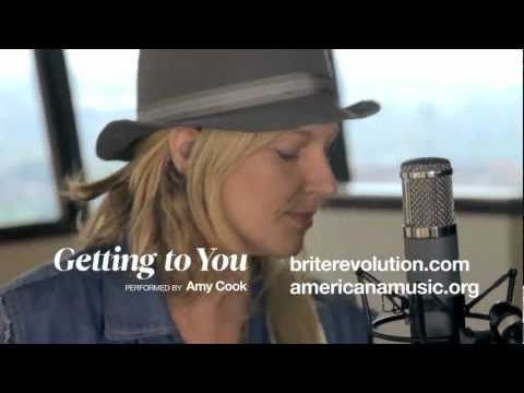 Amy Cook performs "Getting to You" at the 2012 Americana Music Festival during a Brite Session