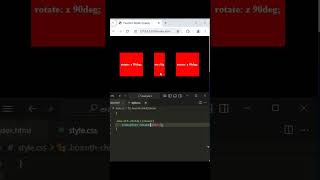 CSS transform rotate property example-2