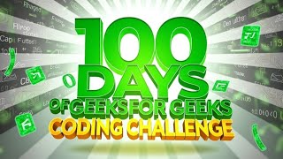 100 Days of GeeksforGeeks Journey || Boyer-Moore Voting Algorithm || 100 Days Coding Challenge