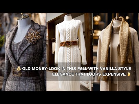 💰 OLD MONEY-Look in This Fall with VANILLA Style Elegance That Looks Expensive 🍦